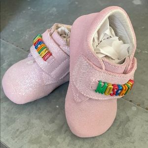 Brand new baby Moschino booties